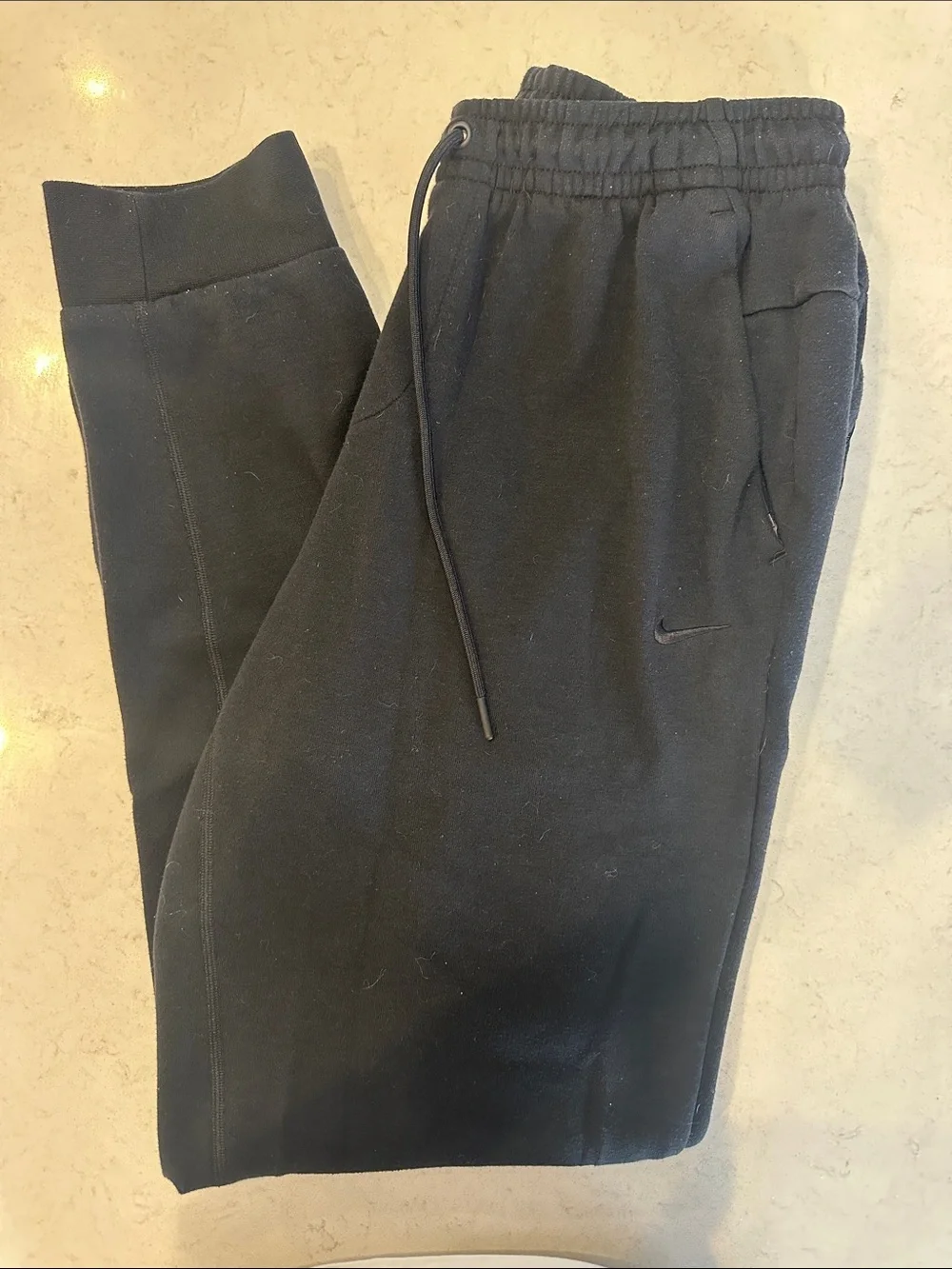 Nike Black Men's Slim Fleece Joggers